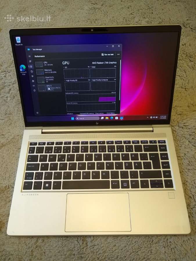 Elitebook 645 G10 Ryzen pro 7530u - nuotraukos Nr. 2