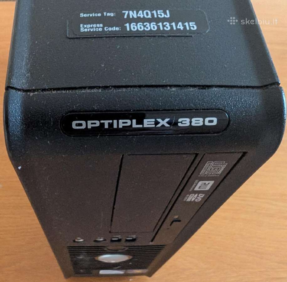 Dell Optiplex 380 / 3gb / 250gb / Win 7 - nuotraukos Nr. 2