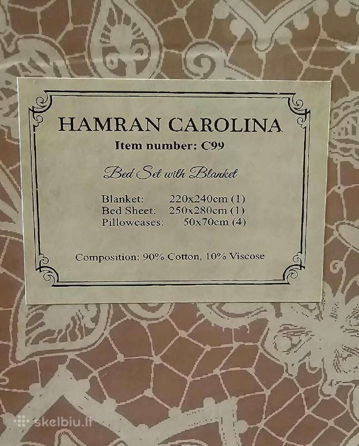 Prabangus patalynės komplektas Hamran Carolina - nuotraukos Nr. 2