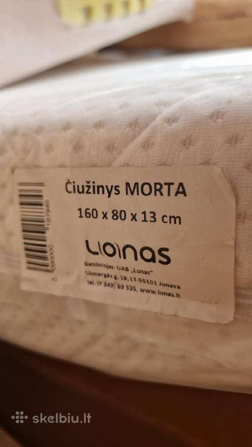 Lono čiūžinys su lovyte - nuotraukos Nr. 2