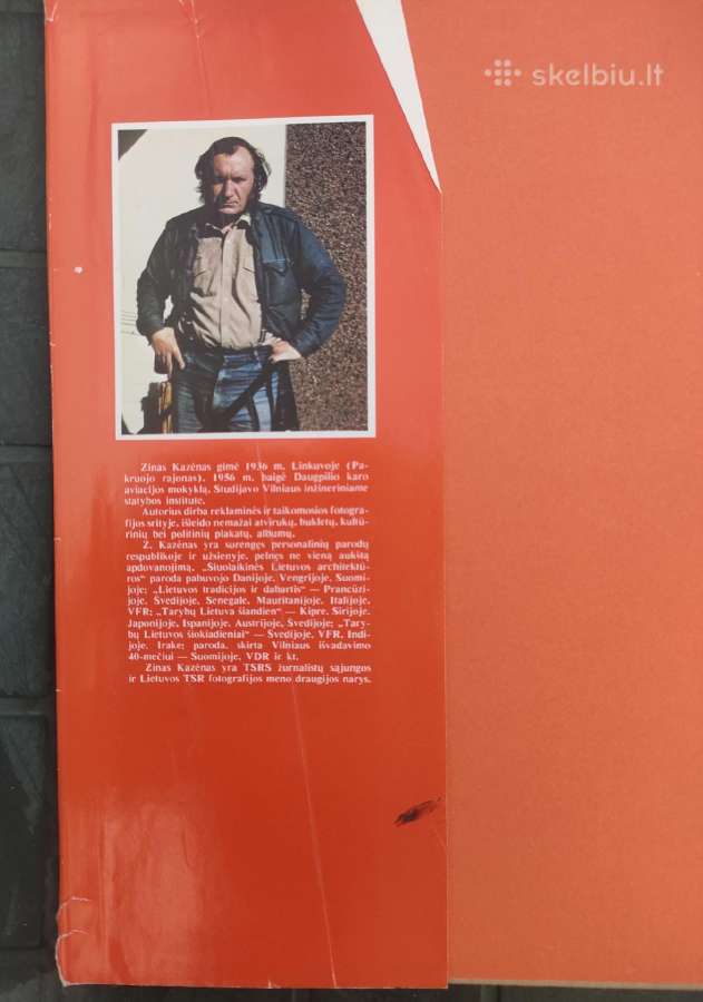 Knyga knygos / albumai foto Zinas Kazėnas Palanga - nuotraukos Nr. 3