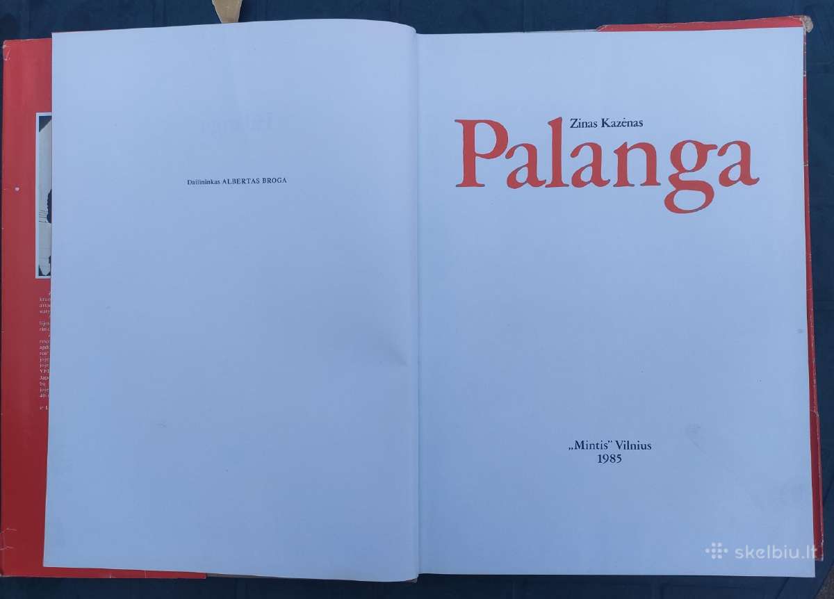 Knyga knygos / albumai foto Zinas Kazėnas Palanga - nuotraukos Nr. 4