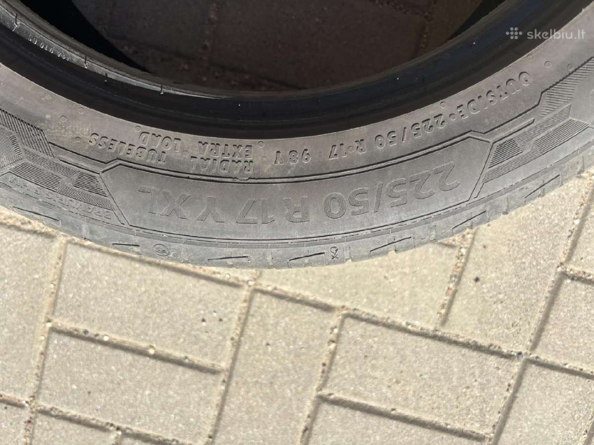 R17 225 50 vasarinės padangos Barum Bravuris 5hm - nuotraukos Nr. 5