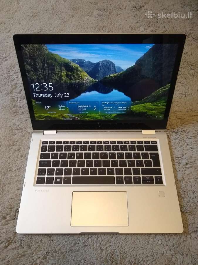 Elitebook X360 i5-7200u/256/touch - nuotraukos Nr. 2