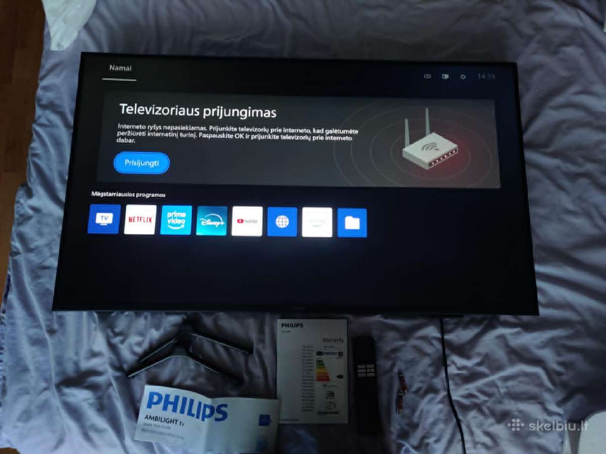 Televizorius 43pus8560/12 TV Philips 43" - nuotraukos Nr. 5