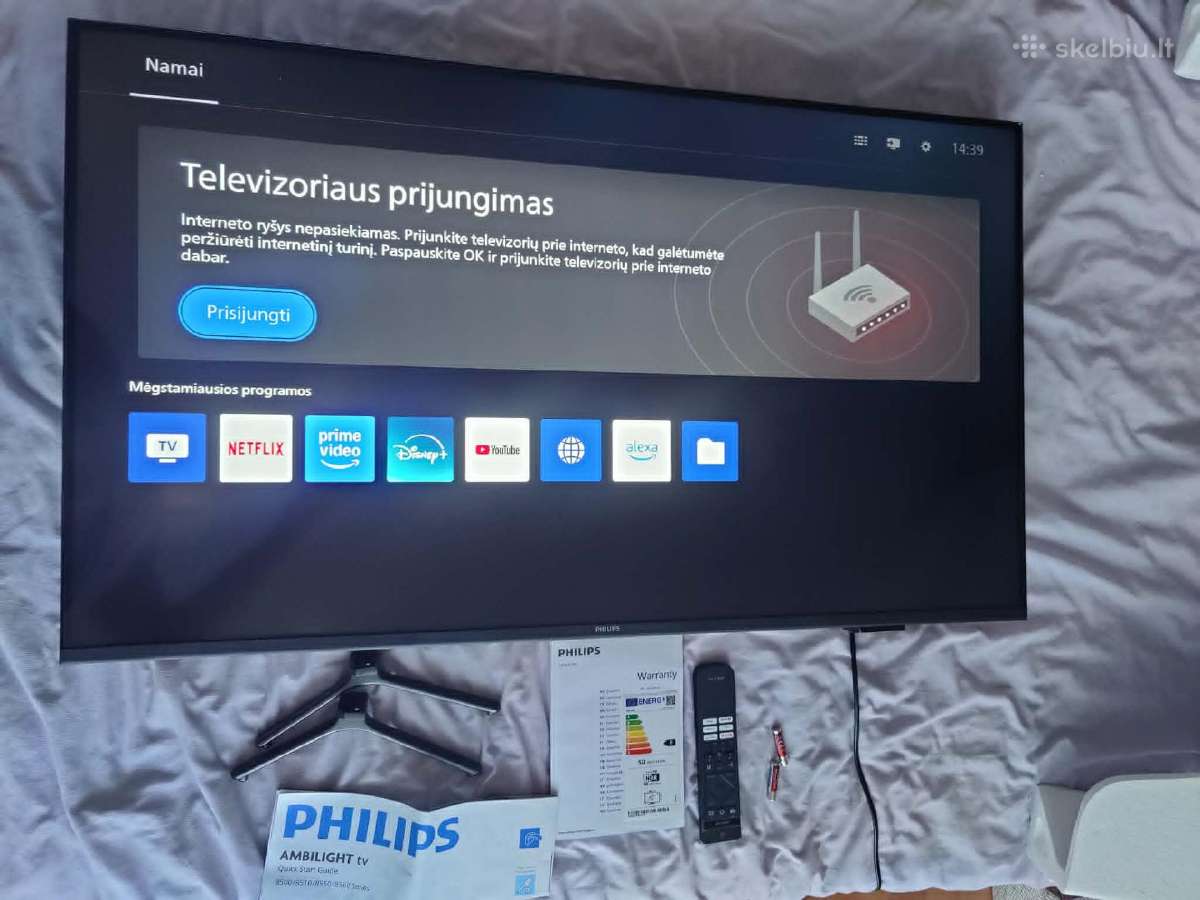 Televizorius 43pus8560/12 TV Philips 43" - nuotraukos Nr. 9