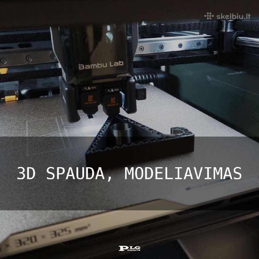 3D spausdinimas, skenavimas, modeliavimas Vilniuje - nuotraukos Nr. 4