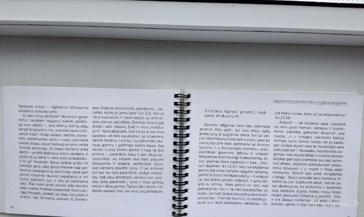 Maldos prie stalo per visus liturginius metus - nuotraukos Nr. 10