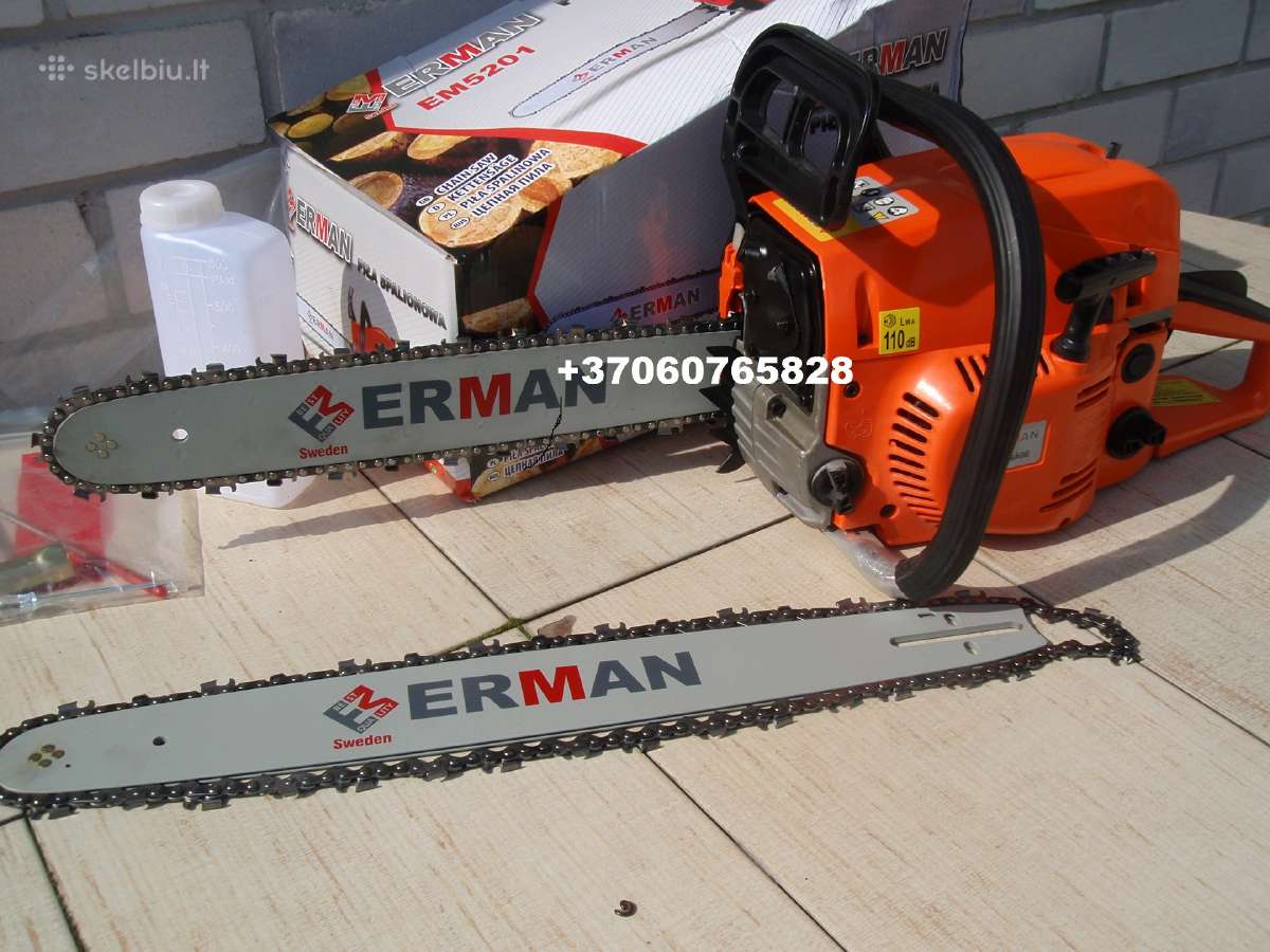 Benzininiai 80eur Erman Em5201 +2sina2grandine - nuotraukos Nr. 5