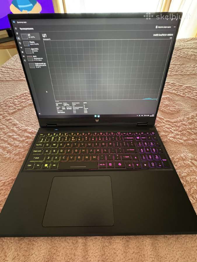Acer Predator Helios Neo 16 i9/rtx 4070/32gb/1tb - nuotraukos Nr. 4