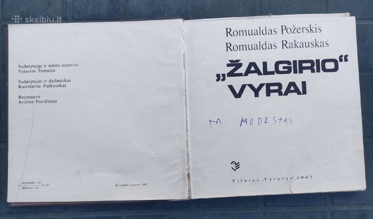 Knyga knygos Romualdas Požerskis Žalgirio vyrai - nuotraukos Nr. 2