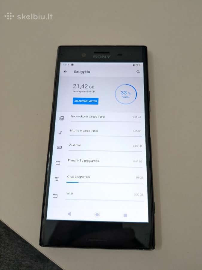 Sony xperia Xz Premium - nuotraukos Nr. 4