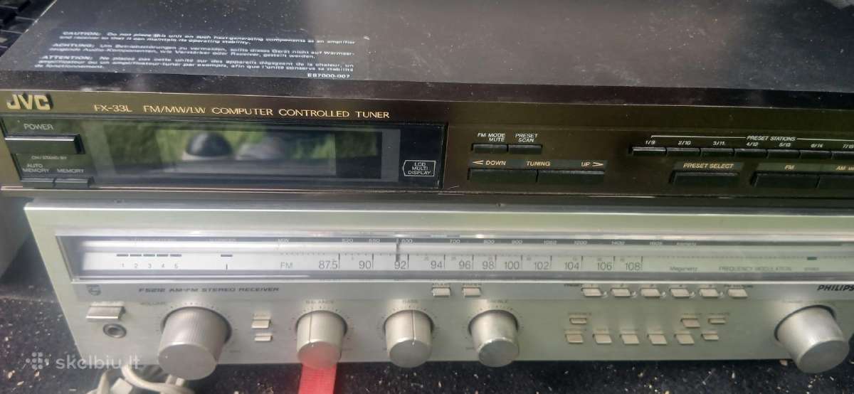 Technics Sanyo Vintažinė garso technika - nuotraukos Nr. 7