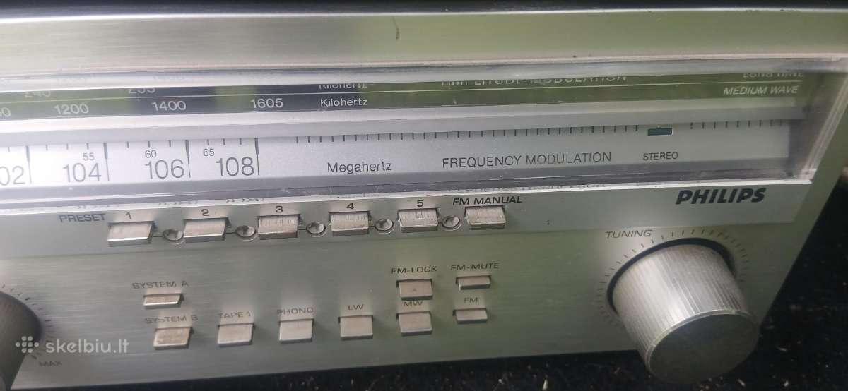 JVC Tiuneris Philips resyveriai - nuotraukos Nr. 7