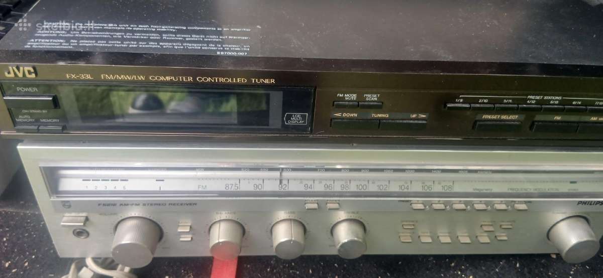 JVC Tiuneris Philips resyveriai - nuotraukos Nr. 4