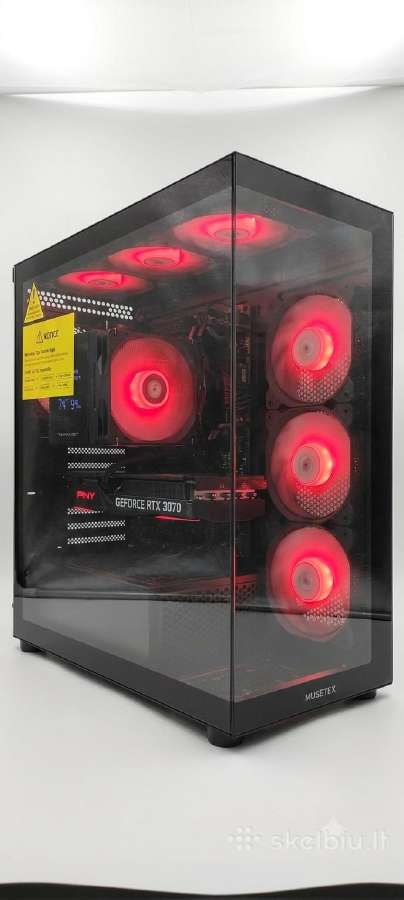 Rtx 5070 R7 7700 Ddr5 32gb 6000mts Msi B850 Wi-fi - nuotraukos Nr. 5