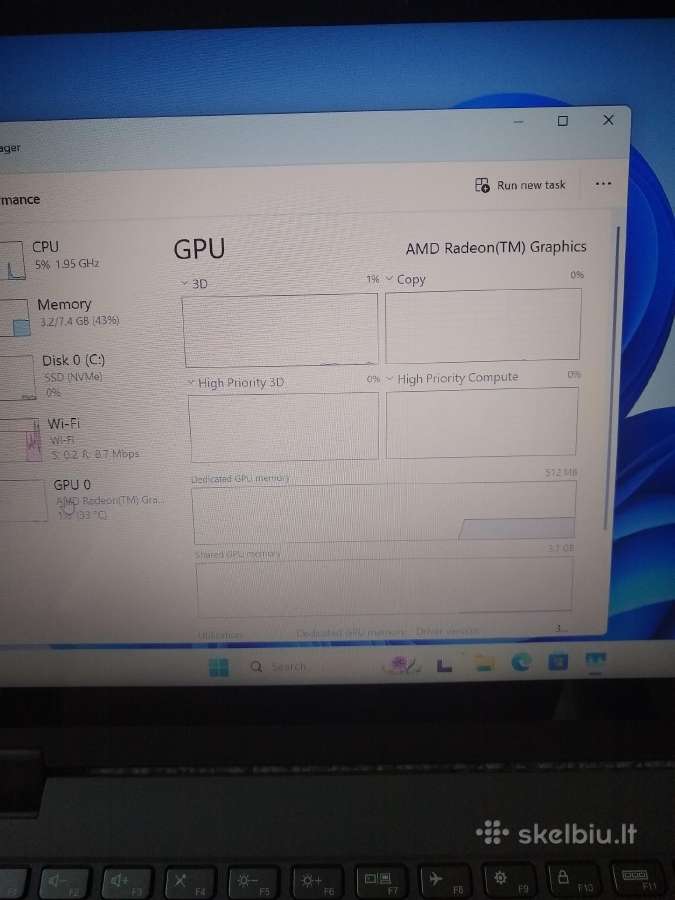 Yoga Flex 14" touch Ryzen 5300u - nuotraukos Nr. 4
