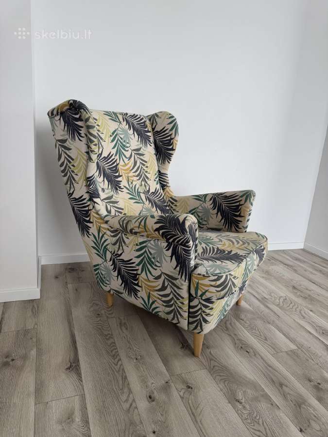 Ikea Strandmon fotelis + 2 pagalvėlės - nuotraukos Nr. 2