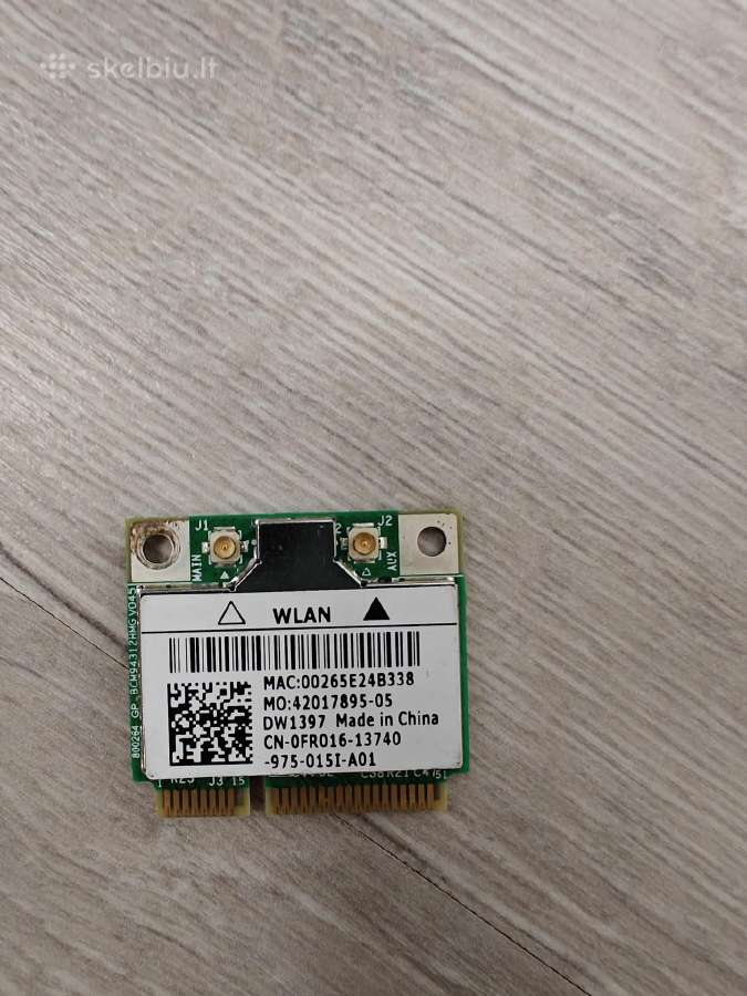 Broadcom Bcm94312hmg Mini Pci-e WiFi card - nuotraukos Nr. 2
