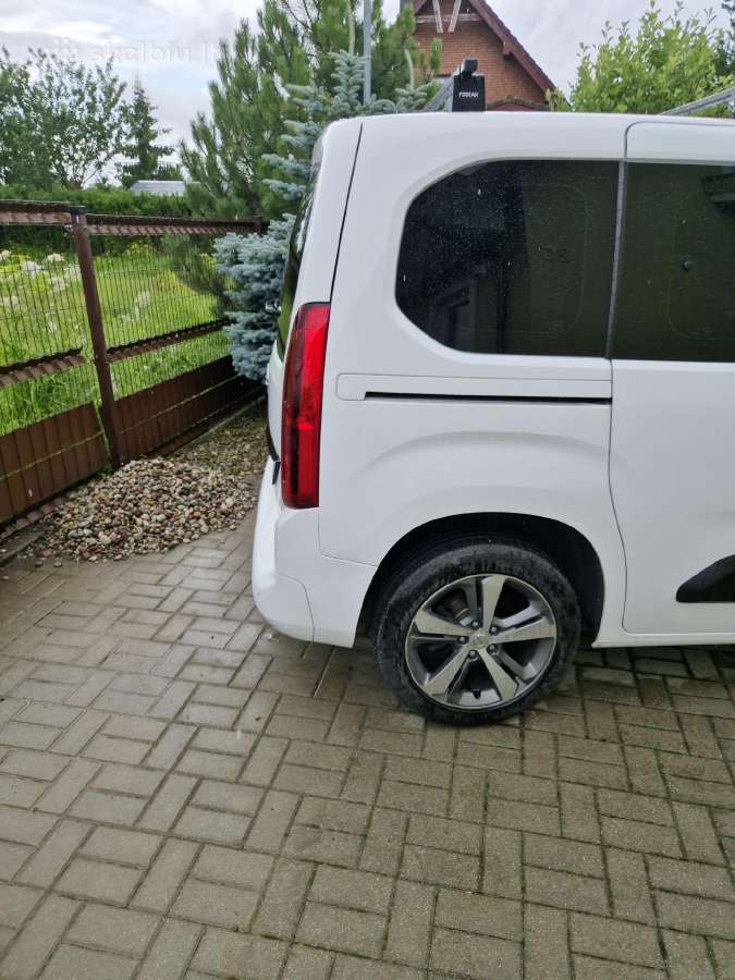 Buksyravimo kablys Opel Combo L2 XL 2018+ - nuotraukos Nr. 2