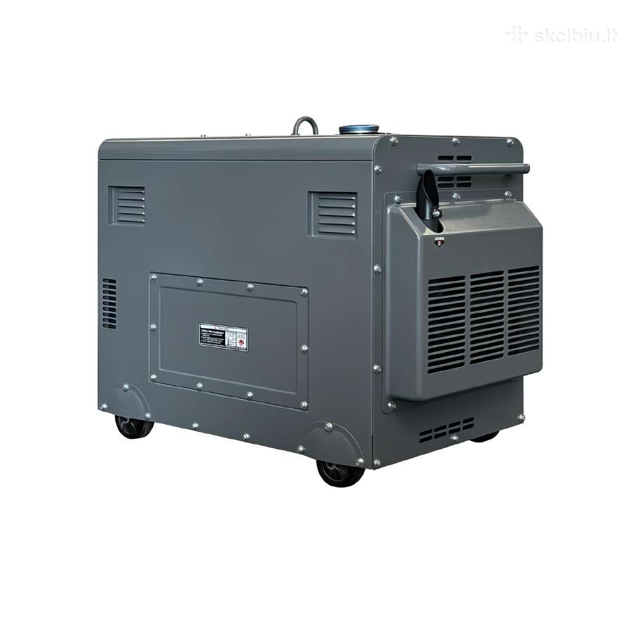 Mobilus dyzelinis generatorius Bd9500se, 7 kw - nuotraukos Nr. 6