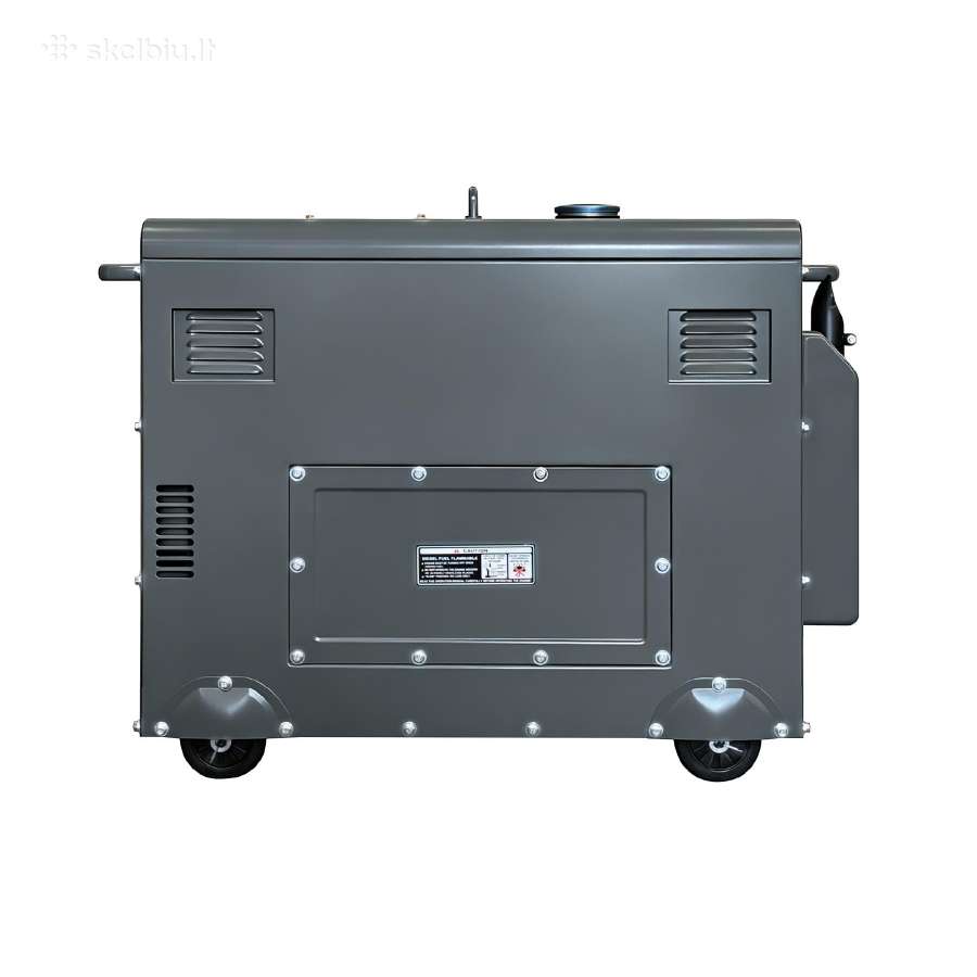 Mobilus dyzelinis generatorius Bd9500se, 7 kw - nuotraukos Nr. 8