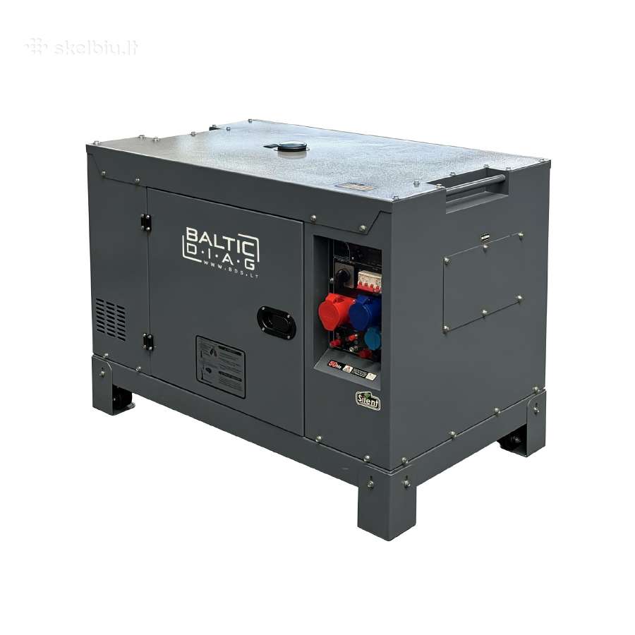 Mobilus dyzelinis generatorius Bd22000sea, 15 kw - nuotraukos Nr. 2