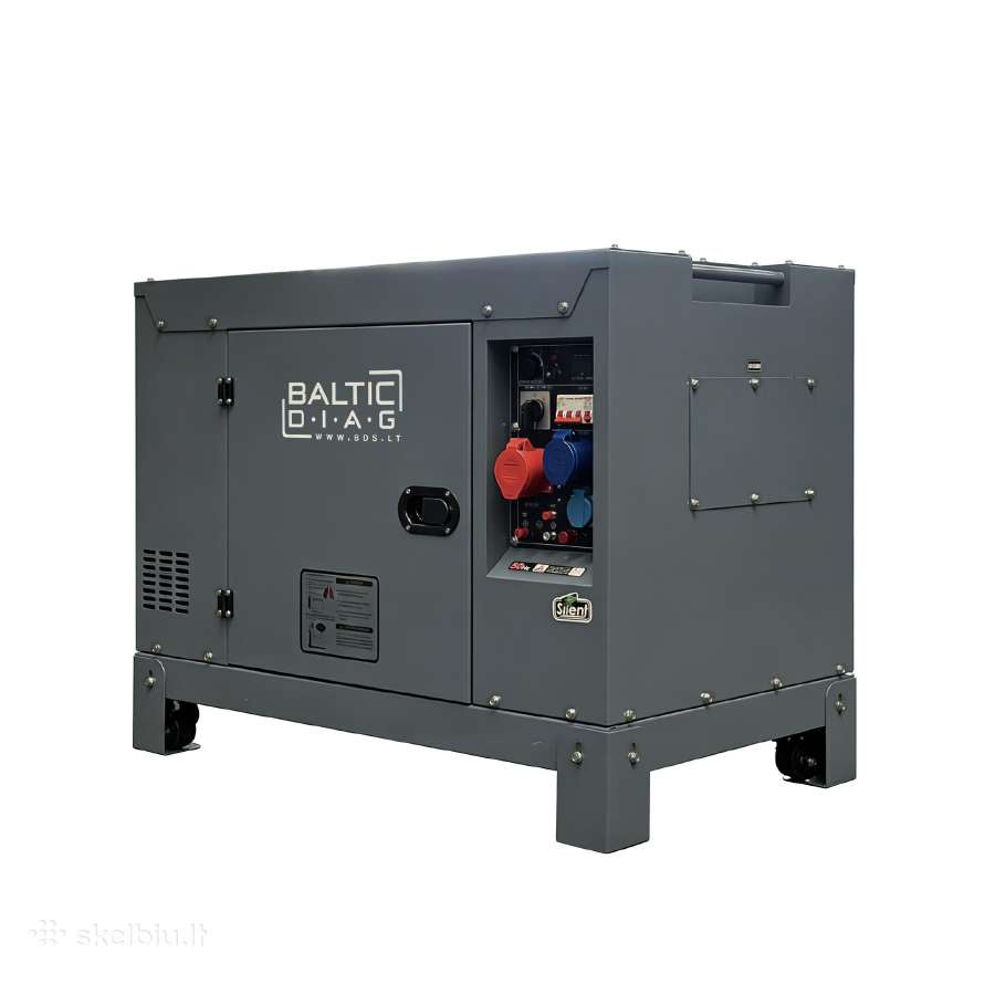Mobilus dyzelinis generatorius Bd22000sea, 15 kw - nuotraukos Nr. 3