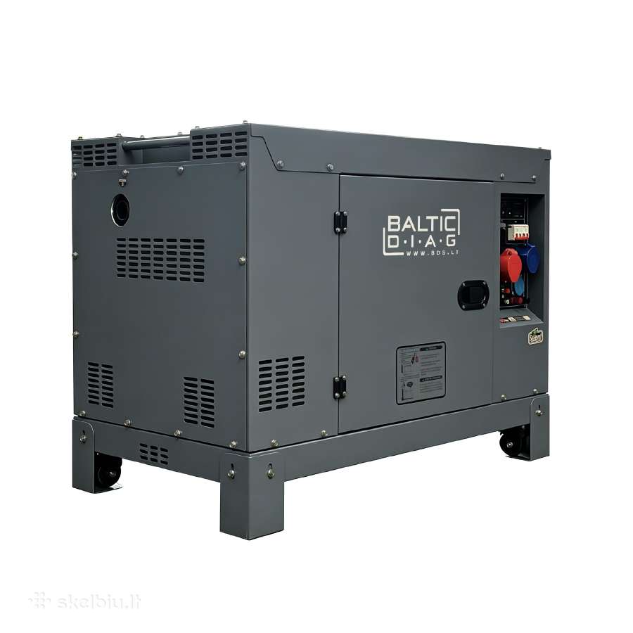 Mobilus dyzelinis generatorius Bd22000sea, 15 kw - nuotraukos Nr. 4