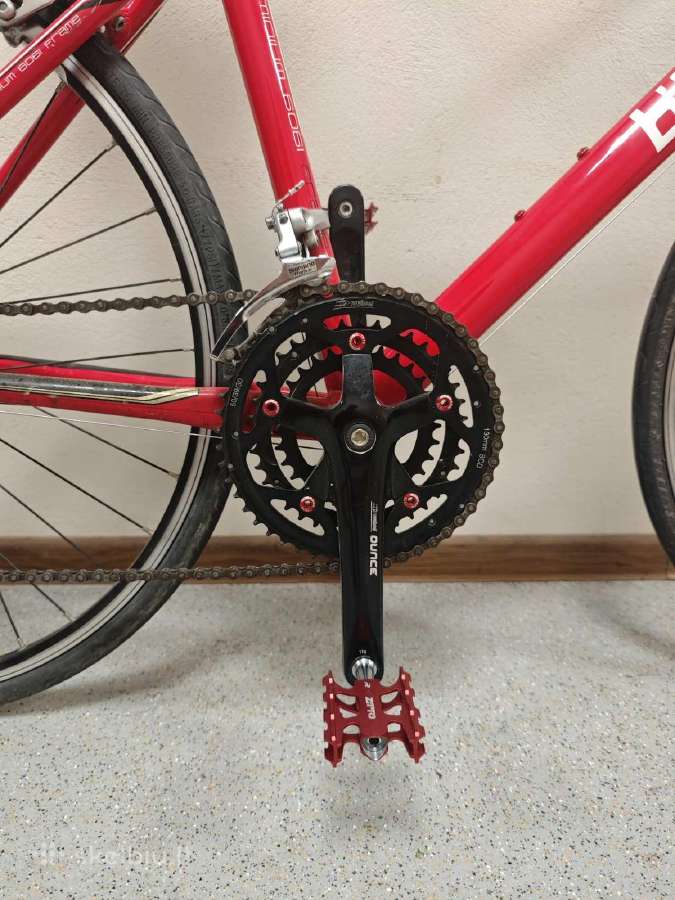 Vaikiškas, Paaugliškas plento dviratis 45 cm - nuotraukos Nr. 16