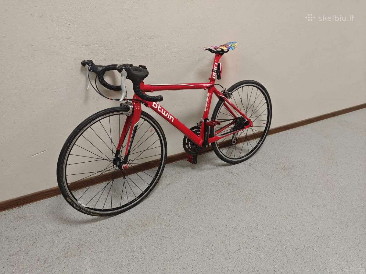 Vaikiškas, Paaugliškas plento dviratis 45 cm - nuotraukos Nr. 18