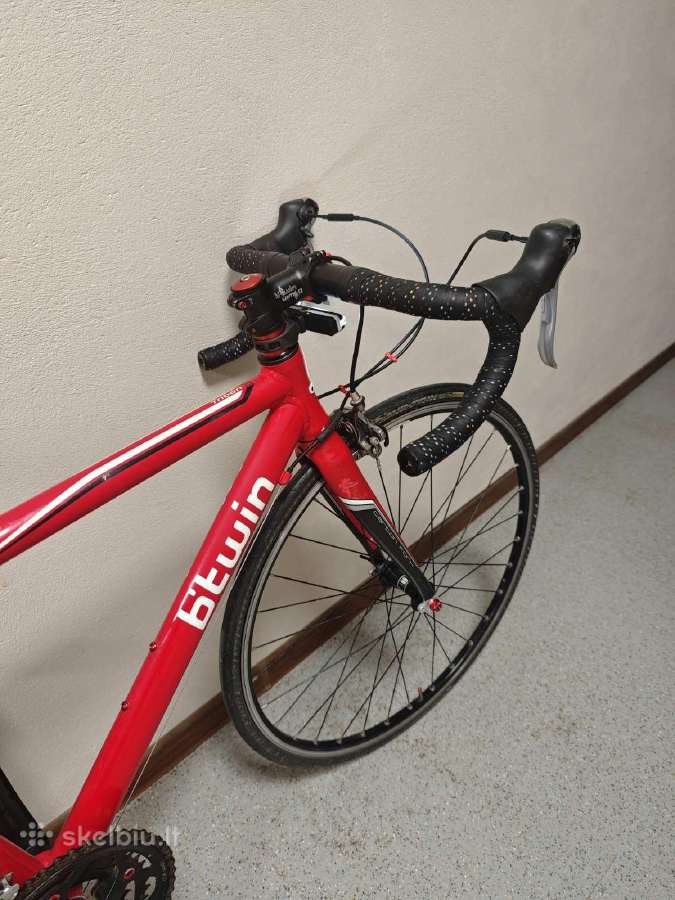 Vaikiškas, Paaugliškas plento dviratis 45 cm - nuotraukos Nr. 20