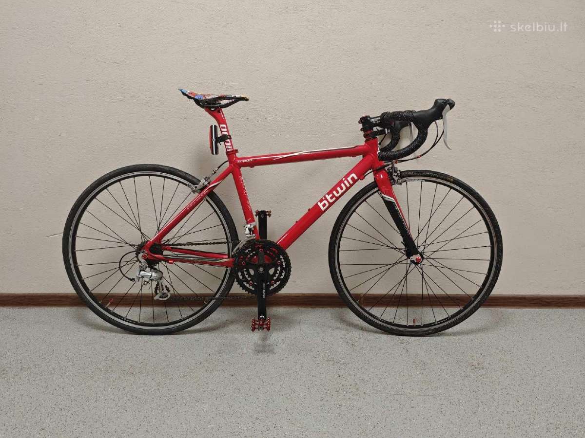 Vaikiškas, Paaugliškas plento dviratis 45 cm - nuotraukos Nr. 3