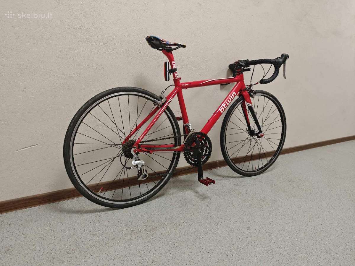 Vaikiškas, Paaugliškas plento dviratis 45 cm - nuotraukos Nr. 28