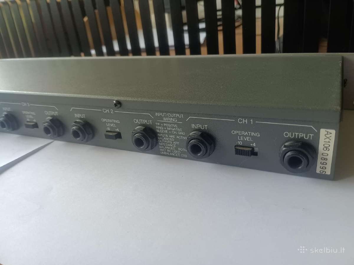 Aphex easyrider 106, 4 kanalų auto kompresorius - nuotraukos Nr. 4