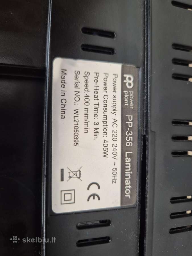 Parduodu Power point Pp-356 laminator - nuotraukos Nr. 2