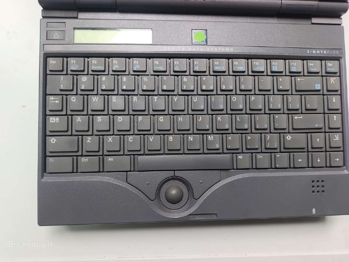 Retas Zenith Z-noteflex Ntb005 486 retro laptopas - nuotraukos Nr. 2