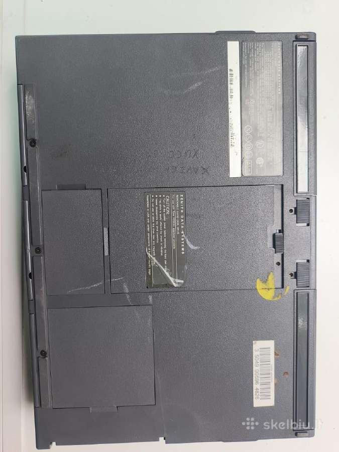 Retas Zenith Z-noteflex Ntb005 486 retro laptopas - nuotraukos Nr. 6