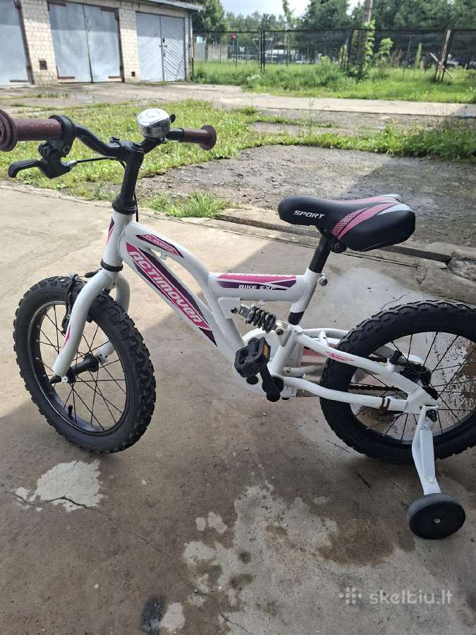 Vaikiskas dviratukas baltas 50 kiti 30€paspirtukas - nuotraukos Nr. 2