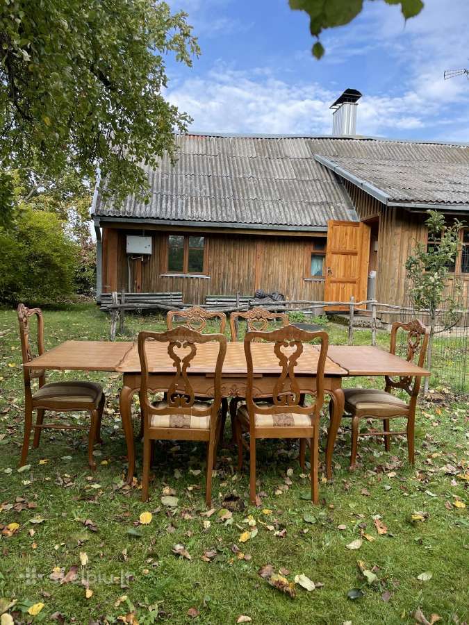 Valgomojo stalas, 6 kėdės - nuotraukos Nr. 4