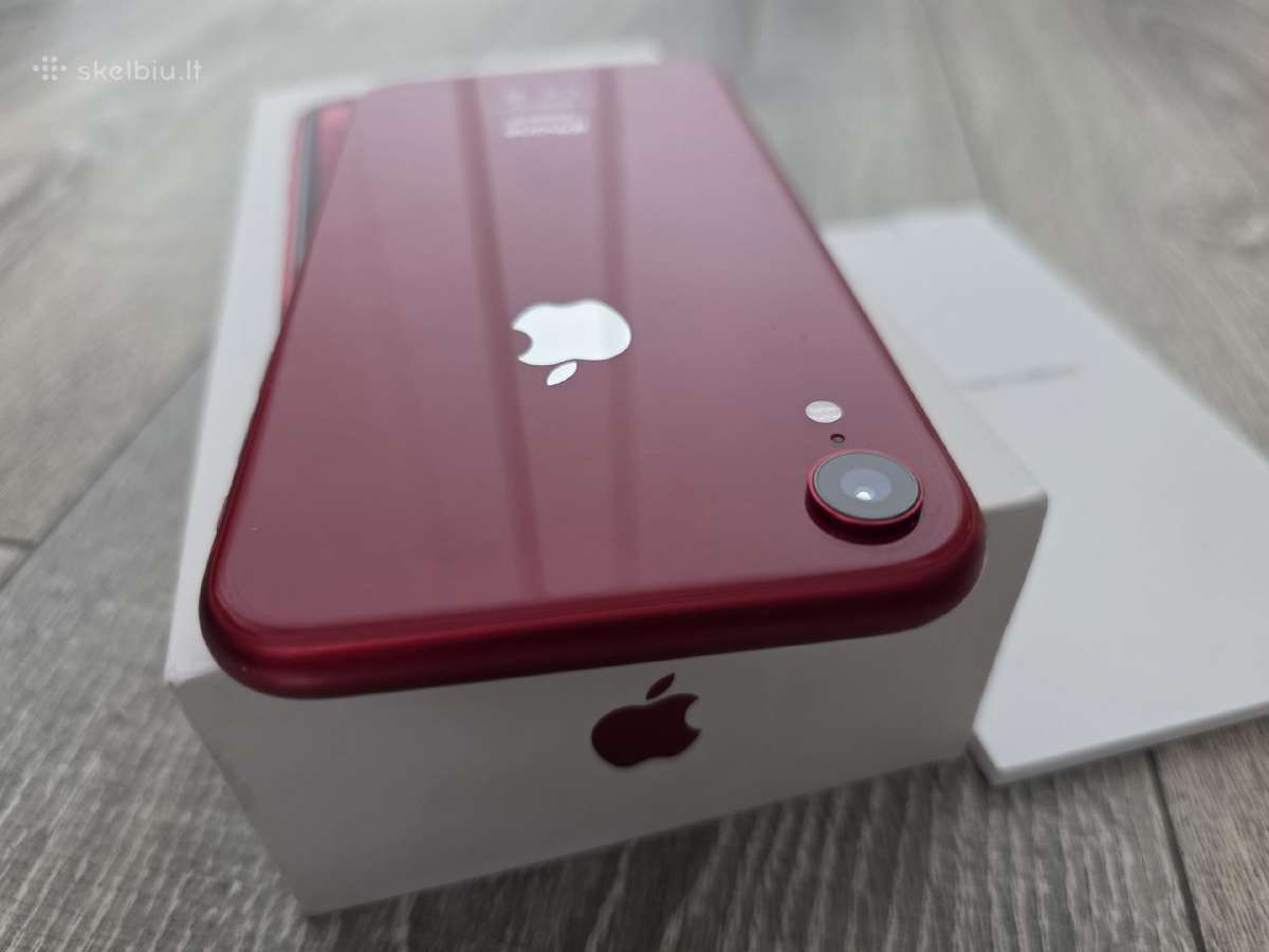 iPhone Xr, Red, 256gb - nuotraukos Nr. 4
