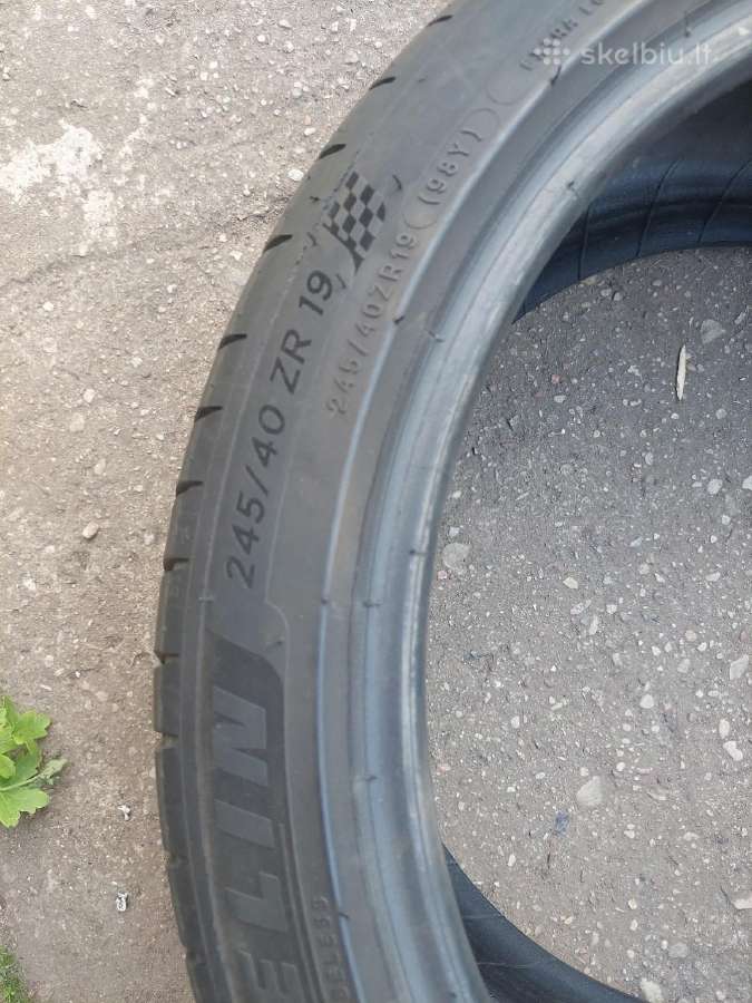 Michelin Pilot Sport 4 245/40 Zr19 98y XL, 4 vnt. - nuotraukos Nr. 2