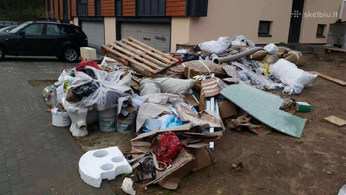Šiukšliu išvežimas Vilniuje - nuotraukos Nr. 3