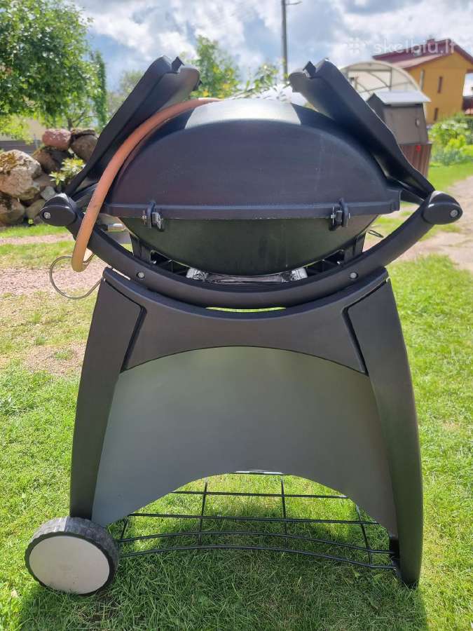 Kepsninė weber Q2000 su dujų balionu - nuotraukos Nr. 3