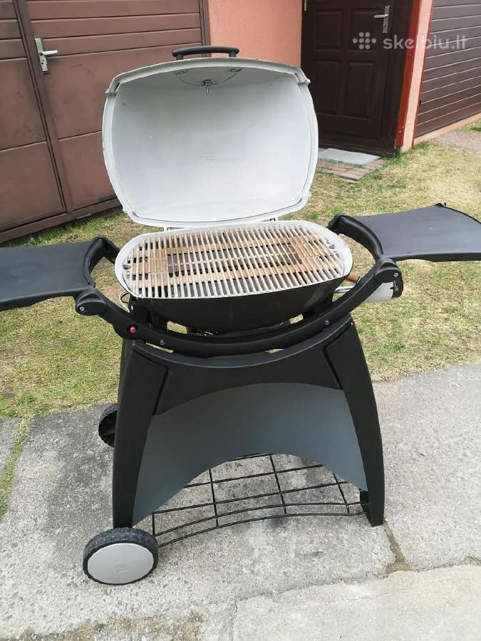 Kepsninė weber Q2000 su dujų balionu - nuotraukos Nr. 4