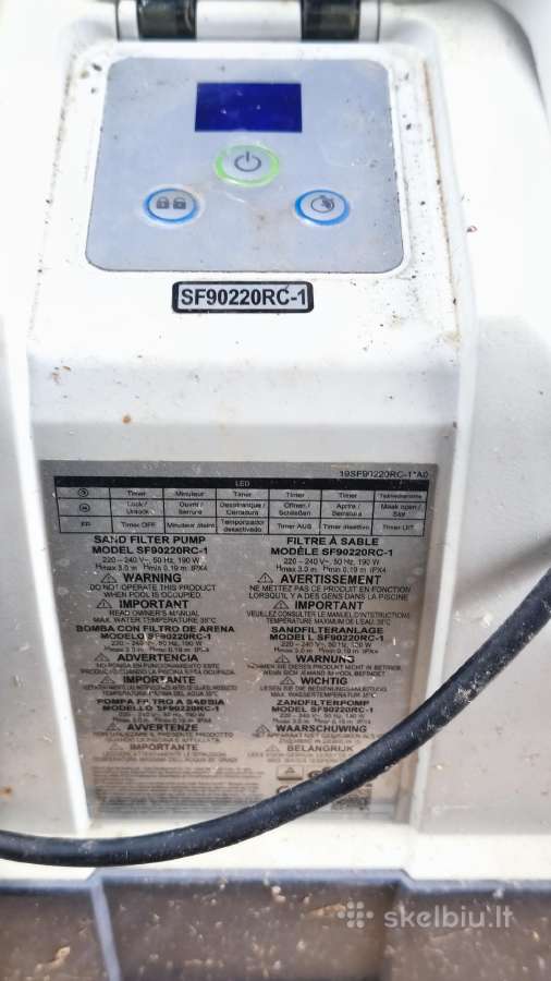 Baseinas Bestway su Intex kvarciniai filtru - nuotraukos Nr. 5