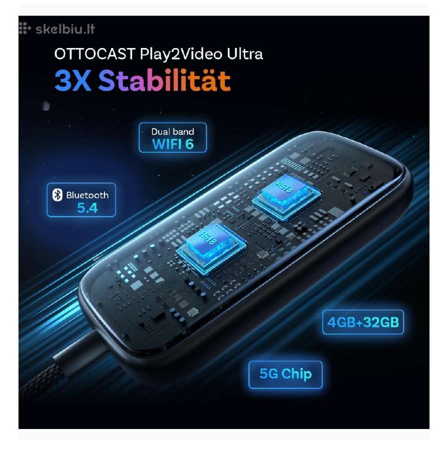 Ottocast f *Play2video Ultra* prietaisas - nuotraukos Nr. 5