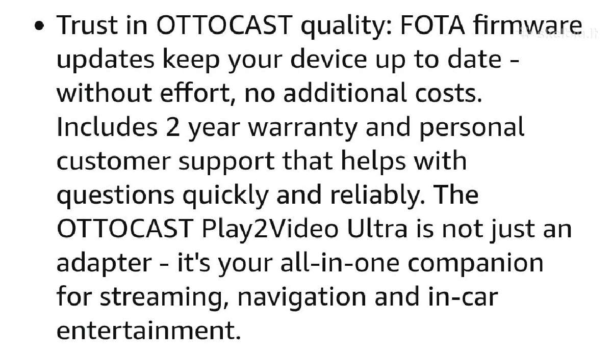 Ottocast f *Play2video Ultra* prietaisas - nuotraukos Nr. 10