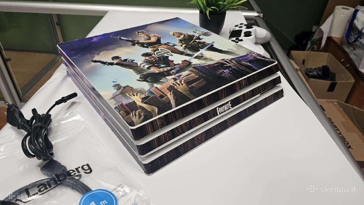 Atrištas Playstation 4 Pro Fortnite 49 žaidimai - nuotraukos Nr. 2