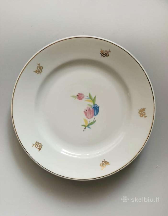 Lėkštės, 24cm, 5vnt., Pff, Ryga - nuotraukos Nr. 2